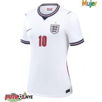 Camiseta Inglaterra Jude Bellingham #10 Primera Equipación para mujer Mundial 2026 manga corta